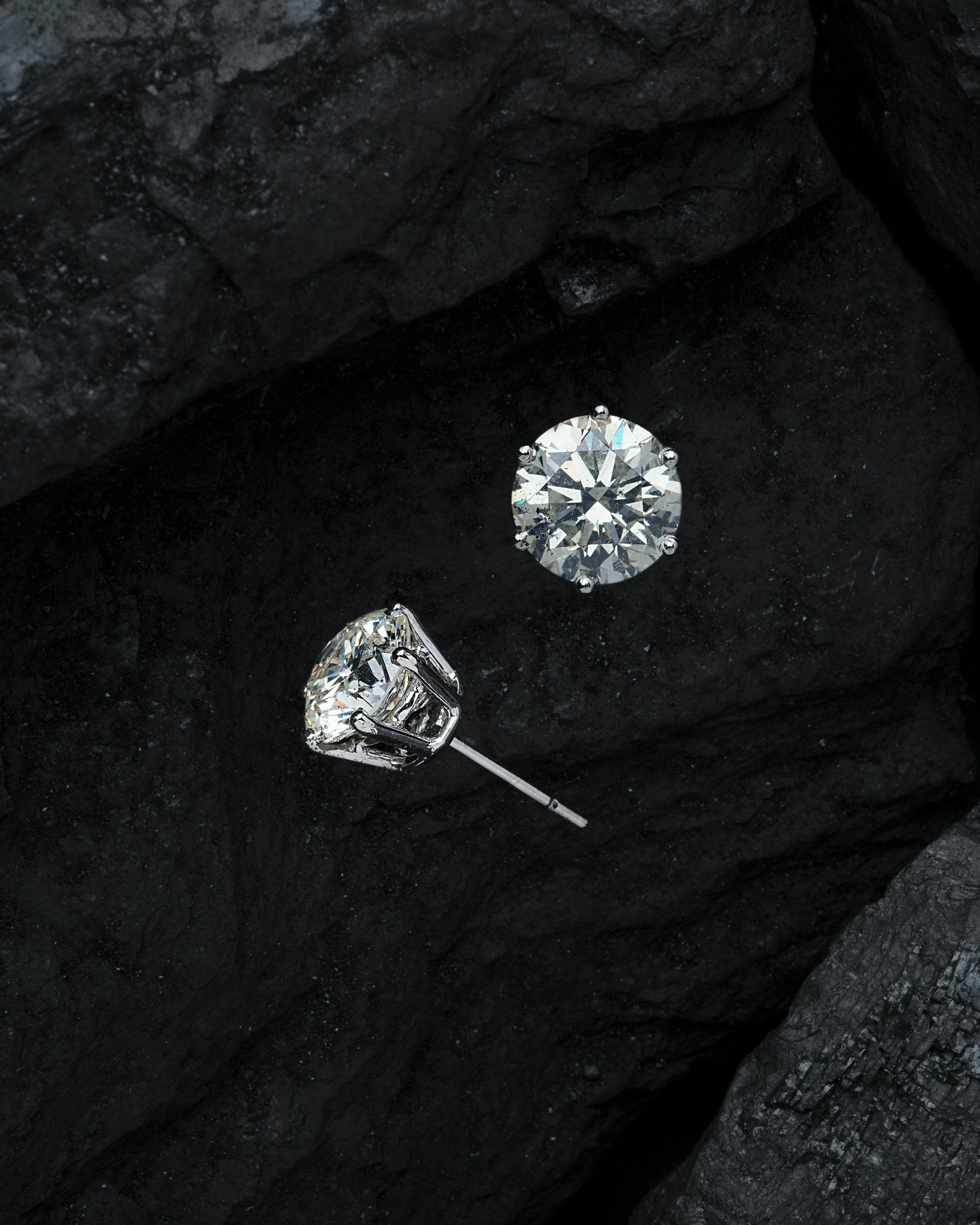 Diamond earrings